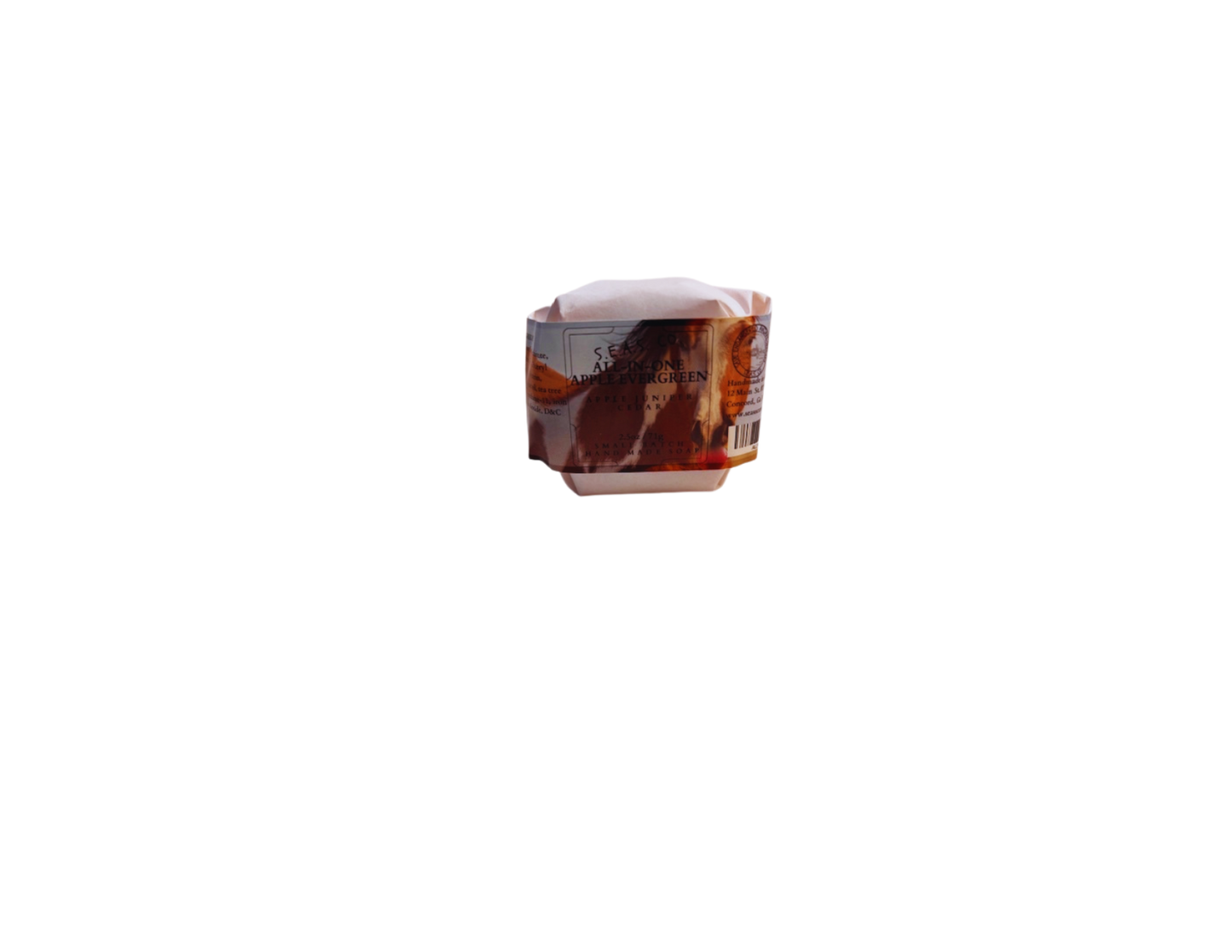 All-In-One Apple Evergreen Shampoo and Body Bar