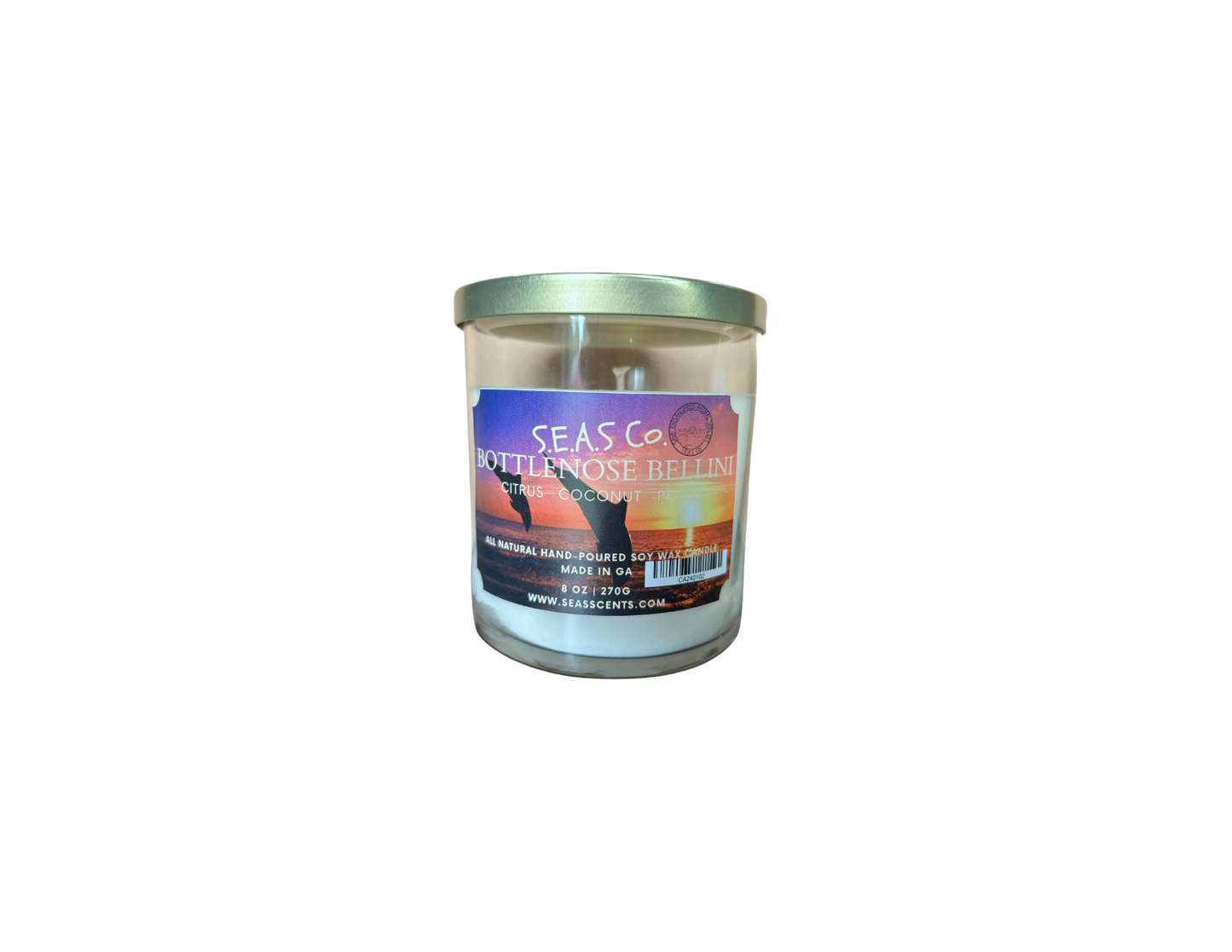 Bottlenose Bellini Candle