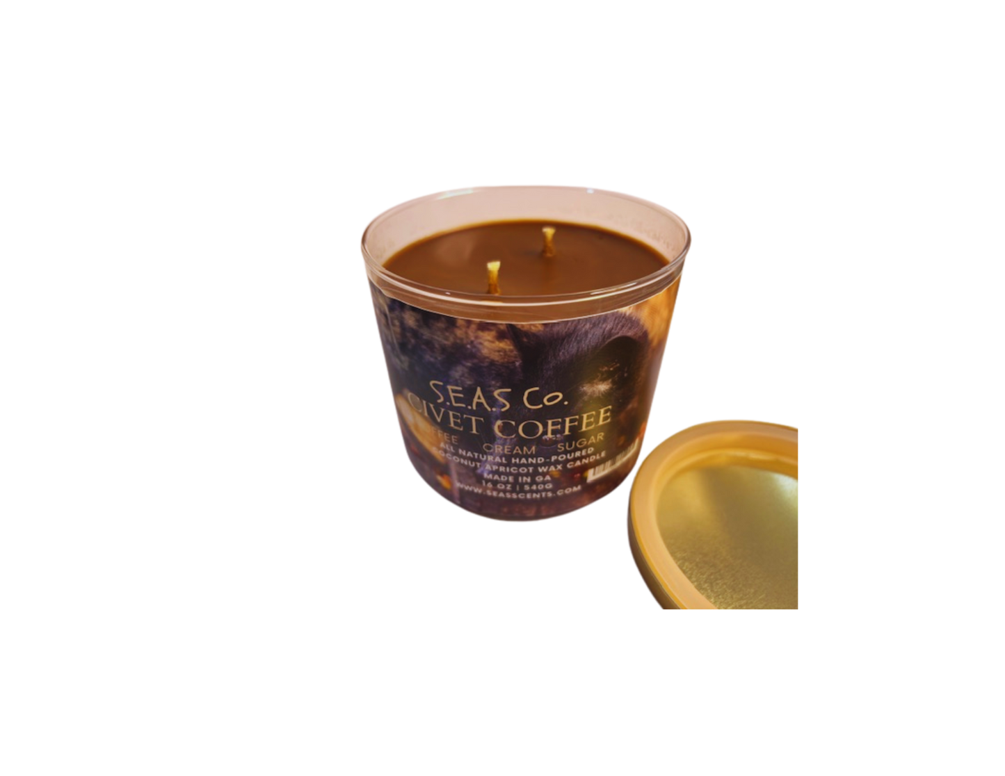 Civet Coffee Candle (Large)