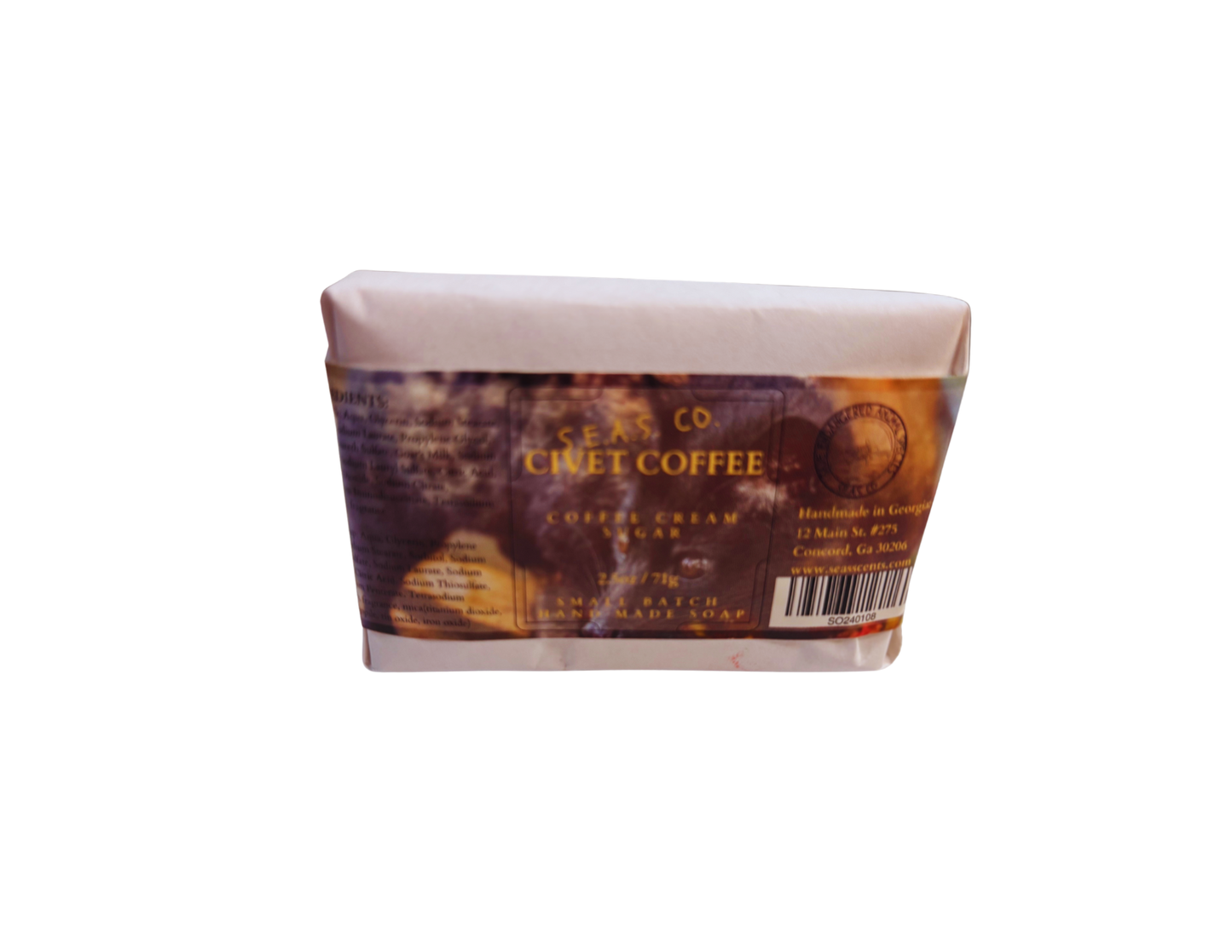 Civet Coffee Soap Bar