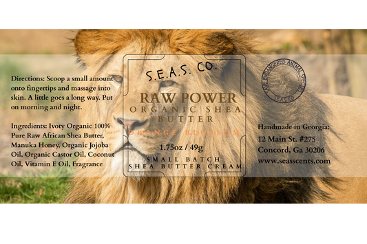 Raw Power Organic Shea Butter