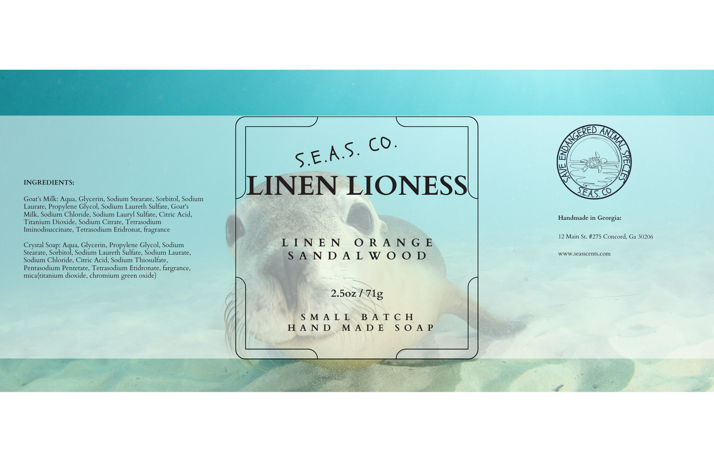 Linen Lioness Soap Bar