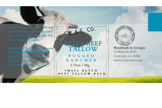 Rugged Rancher Beef Tallow Balm
